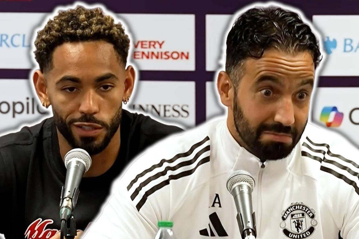 阿莫林暗示曼联不买中锋亦可，两新援能胜任！解释签英超前锋理由